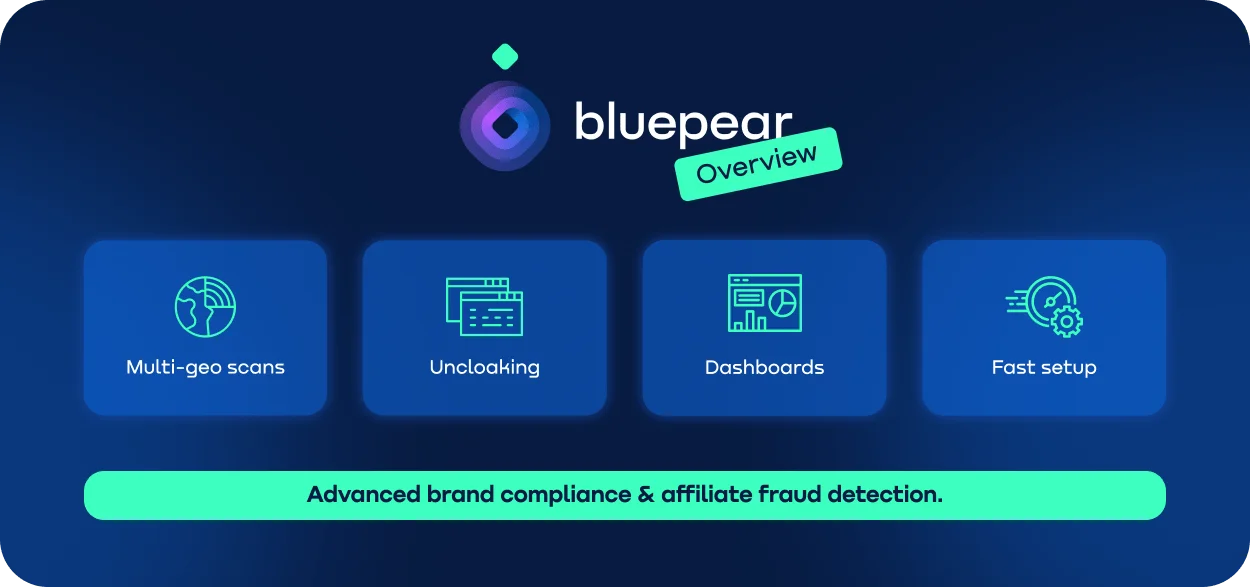 Bluepear overview - a strong ClickCease competitor.webp