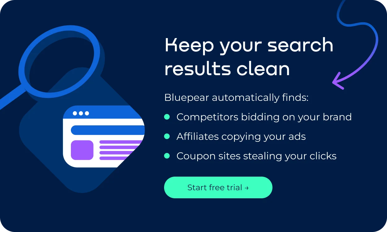 Protect search metrics and SEO visibility with Bluepear - automatically find competitors stealing clicks.webp