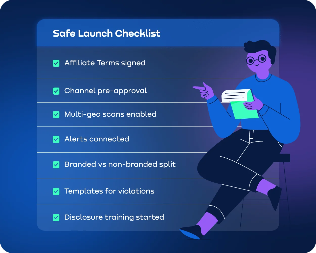 Safe launch checklist for affiliate marketing vs MLM programs to prevent fraud and ensure compliance from day one_png.webp